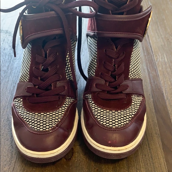 Louis Vuitton high top wedge sneaker - Picture 2 of 6